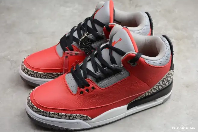 Bmlin shoes Red Air CK5692-600 Cement Jordan 3 0501